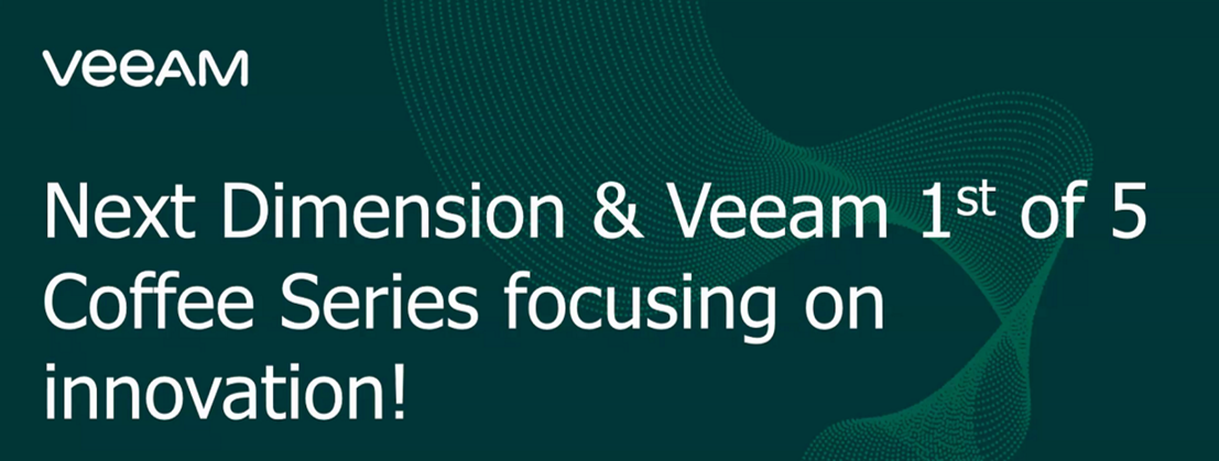 Veeam and Next Dimension Innovation