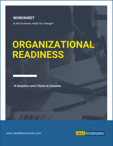 Org Readiness Worksheet Cover Page Image w border